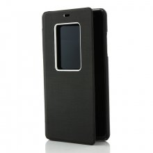 S-view Flip Cover + Silicone Case + 16GB TF Card Class 4 for ThL 5000 Smartphone Black