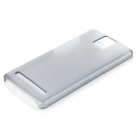 Original Plastic Transparent Protective Back Cover Case for THL 2015 Smartphone Gray