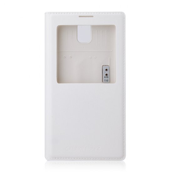 Protective Flip Cover Case for Samsung GALAXY Note 3 Smartphone White