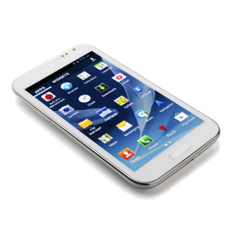 Used N719 Smart Phone Android 4.1 MSM8625 Dual Core 3G CDMA GPS 5.3 Inch- White