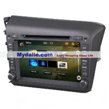 8 inch Car autoradio gps navigation system player Special Car dvd for Honda Civic 2012
