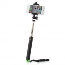 Dispho Original Bluetooth Selfie Stick Integrated Foldable Smart Shooting Aid Green