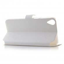 Flip Cover Case Stand for HTC 820 Smartphone White
