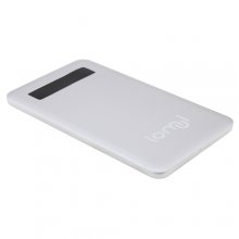 Lomui L401 4000mAh Ultrathin Mobile Power Smarter Energy Arctic Silver