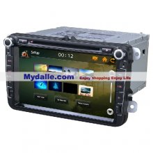 8 inch Car autoradio gps navigation system player for VW/Skoda with can bus dvd/bluetooth/radio/gps/iphone/ipod function