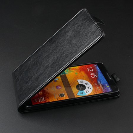 Leather Flip Case Cover for SAMSUNG Galaxy Note 3 Smartphone 3-color
