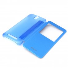 Original S-View Flip Cover Case for ZOPO ZP998 Octa Core Smartphone- Blue