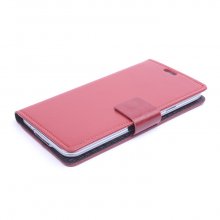 Leather Flip Cover Case Stand for Cubot X9 Smartphone Brown