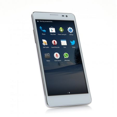 UHAPPY UP520 Smartphone 1GB 8GB Android 4.4 MTK6582 5.0 Inch QHD Screen OTG White