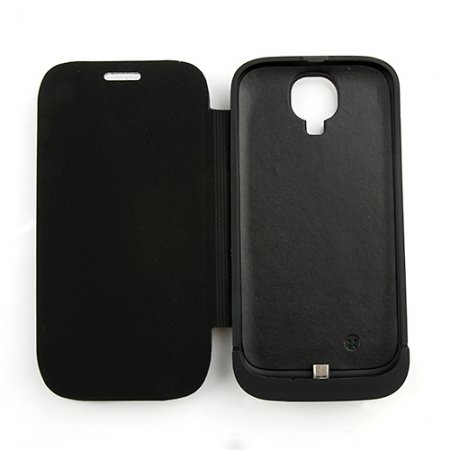 BAT05-1 3000mAh LCD Protective Battery Case Cover for Samsung GALAXY S4 Black