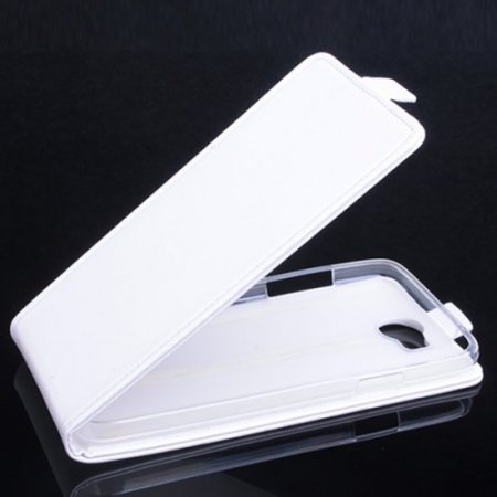 Leather Flip Cover Case Protect Case for InFocus M530 Smartphone White