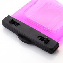 Durable Sealed Waterproof Phone Bag Underwater Back Cover Case Rose