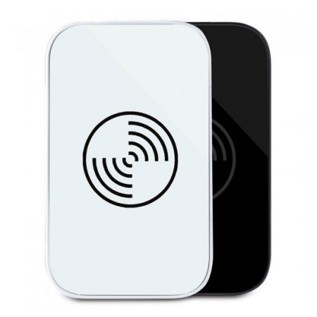 UP2 Portable Qi Wireless Charging Transmitter with LED Indicator 5W White