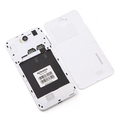 MYSAGA M2 Smartphone Android 4.2 MTK6589T Quad Core 5.0 Inch IPS Retina FHD Screen F2.0 13.0MP Camera 16GB- White