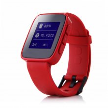 WeLoop Tommy 1.26" LCD Smart Watch w/ Bluetooth 4.0 Support Message Display -Red