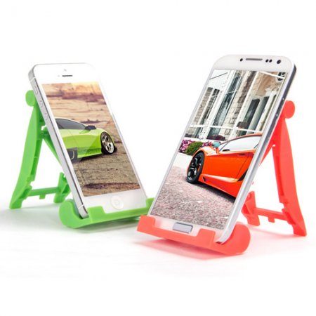 Portable Universal Stand Holder for iPhone Samsung iPad Tablet PC Color Random