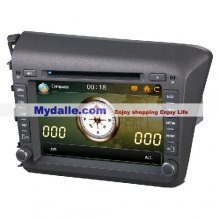 8 inch Car autoradio gps navigation system player Special Car dvd for Honda Civic 2012