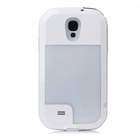 LOVE MEI Shockproof Waterproof Aluminum Metal Case For Samsung Galaxy S4 i9500 White