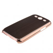Stylish Durable Hard Plastic Protective Back Case Cover for Galaxy SIII lThin Electroplate