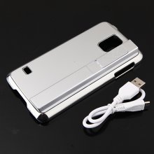 Back Case Back Cover with Lighter for Samsung S5 Smartphone Silver