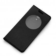 Original Protective Case S-View Flip Cover for DOOGEE Iron Bone DG750 Smartphone Black