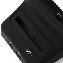 Cradle with 2nd BST Slot Dock Charger Base Charging Cradle Stand Holder for Samsung Galaxy S3 S2 i9100