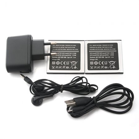 P1301 Smartphone Android 2.3 OS SC6820 1.0GHz 4.5 Inch 3.0MP Camera- Blue