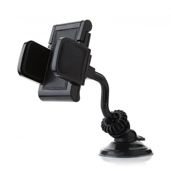 360° Rotating Universal Phone Holder for Mobile GPS Pad MP4 Black