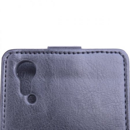 Leather Flip Cover Case Protect Case for Cubot X9 Smartphone Black