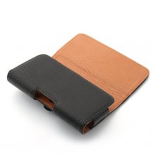 Magnetic Closure Protective Leather Case Cover for Samsung i9100 i9003 S4 HTC ONE S Black