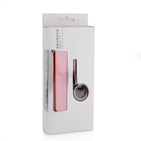 2600mAh USB Power Bank External Battery Charger with A Chain for Mobile Phones