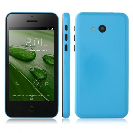 Tengda A18 Smartphone Android 4.2 MTK6572W 4.0 Inch 3G GPS Play Store Blue