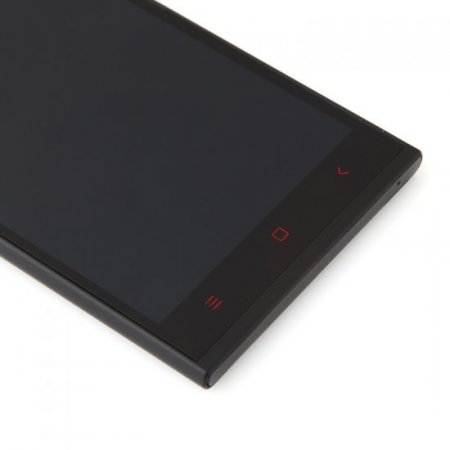 C1000 Smartphone Android 4.4 MTK6582 5.5 Inch Finger Scanner OTG Air Gesture Black