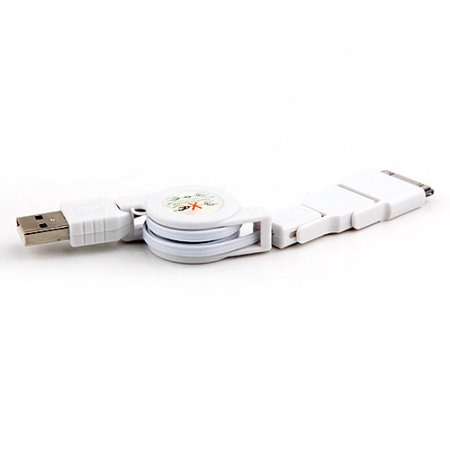 3 in 1 Retractable USB Cable for iPhone 5/4S iPad Smartphone MP3 Player
