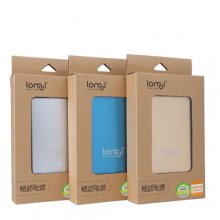 Lomui L301 3000mAh Ultra-thin Power Bank for Smartphones Tablet PC PSP