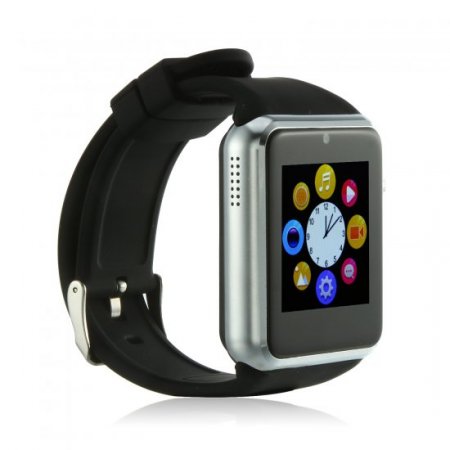 ZGPAX S79 Smart Watch Phone 1.54 Inch Touch Screen Bluetooth Camera FM Black