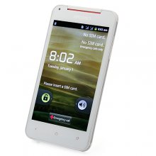Used X920e Smart Phone Android 4.0 OS SC6820 1.0GHz 5.0 Inch 2.0MP Camera- White