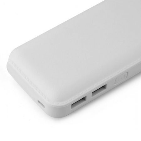 Cager B16 12000mAh Dual USB Power Bank for iPhone iPad Smartphone White