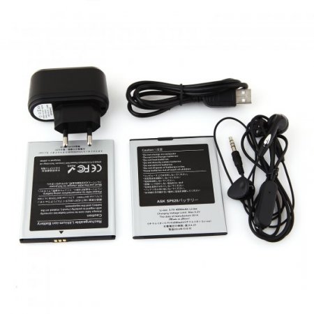 HD9000 Smartphone Android 4.2 MTK6589 1GB 8GB 6.0 Inch HD 3G OTG Air Gesture - Black