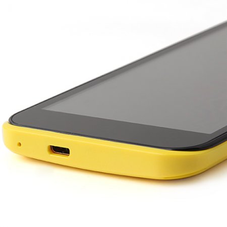 ZOPO ZP700 Cuppy Smartphone MTK6582 Quad Core 1.3GHz Android 4.2 4.7 Inch 3G GPS OTG OTA- Yellow