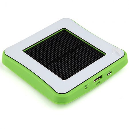 Solar Mobile Charger Bulit-in 1800mAh Lithium Battery 4 Colors