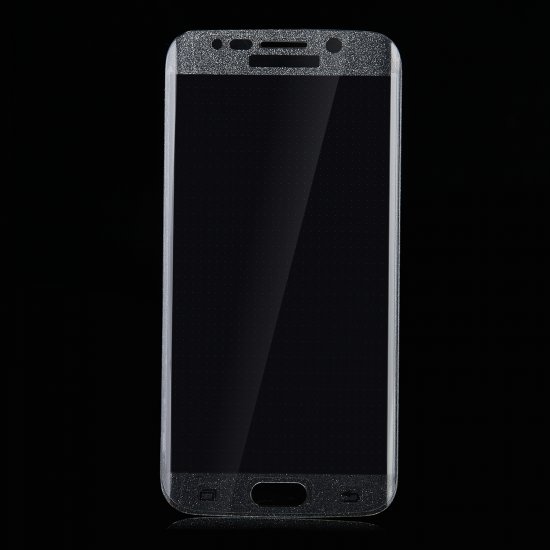 0.4mm Screen Print Tempered Glass Screen Protector for SAMSUNG S6 Edge Transparent