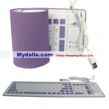 103 keys two color flexible keyboard