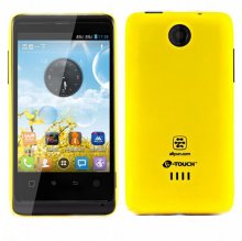 K-Touch W619 Smartphone Android 4.0 MSM7225A 3.5 Inch 3G GPS -Yellow