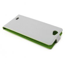 Colorful Leather Flip Case Cover for ThL Ultrathin 4400 Smartphone Color Random