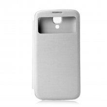 High Quality Protective Flip Cover for iNew i7000 Smartphone - White