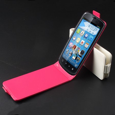 Protective Leather Flip Case Cover for Haier W718 Smartphone 3-color