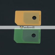 2 Pieces Micro SIM Adapter for All Cell Phone Color Random