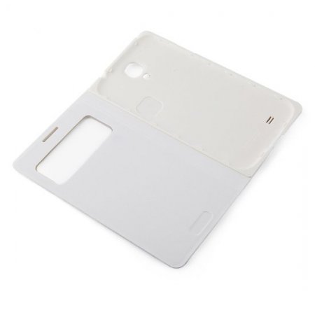 Protective Flip Cover For Samsung GALAXY S4 Smartphone White