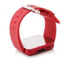 U Watch U8 Plus Smart Bluetooth Watch 1.44" Screen for iOS & Android Smartphones Red